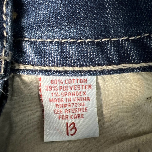 Sale!! Almost famous size 13 short romper DENIM - Picture 3 of 7